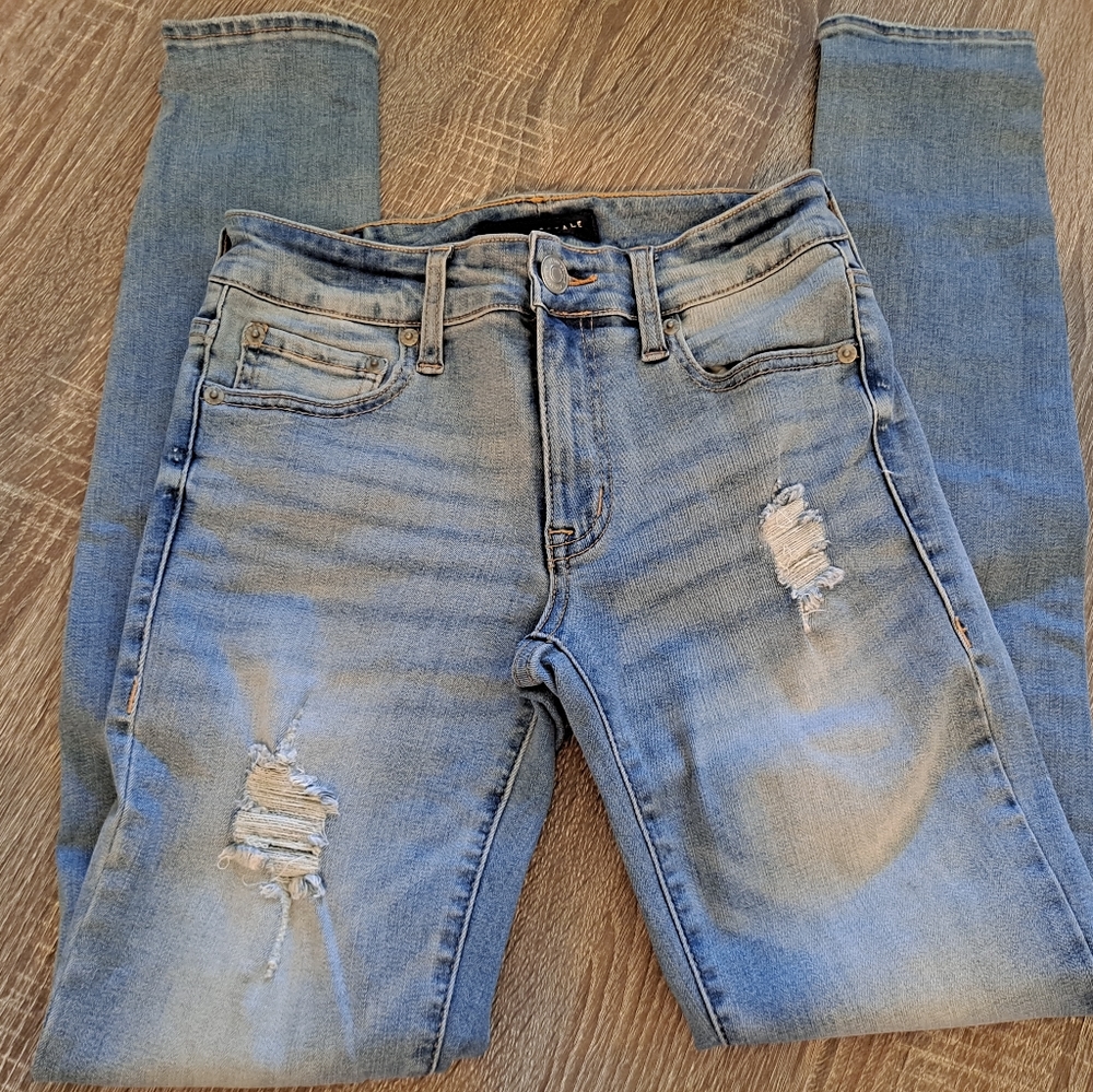 Aeropostale Womens Low Rise Skinny Jeans size 2